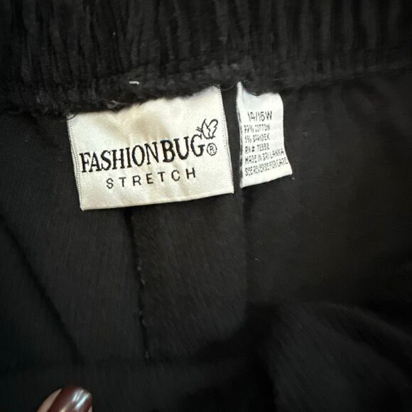 Fashion Bug Y2K Corduroy Leggings Size 14/16W - Picture 4 of 4